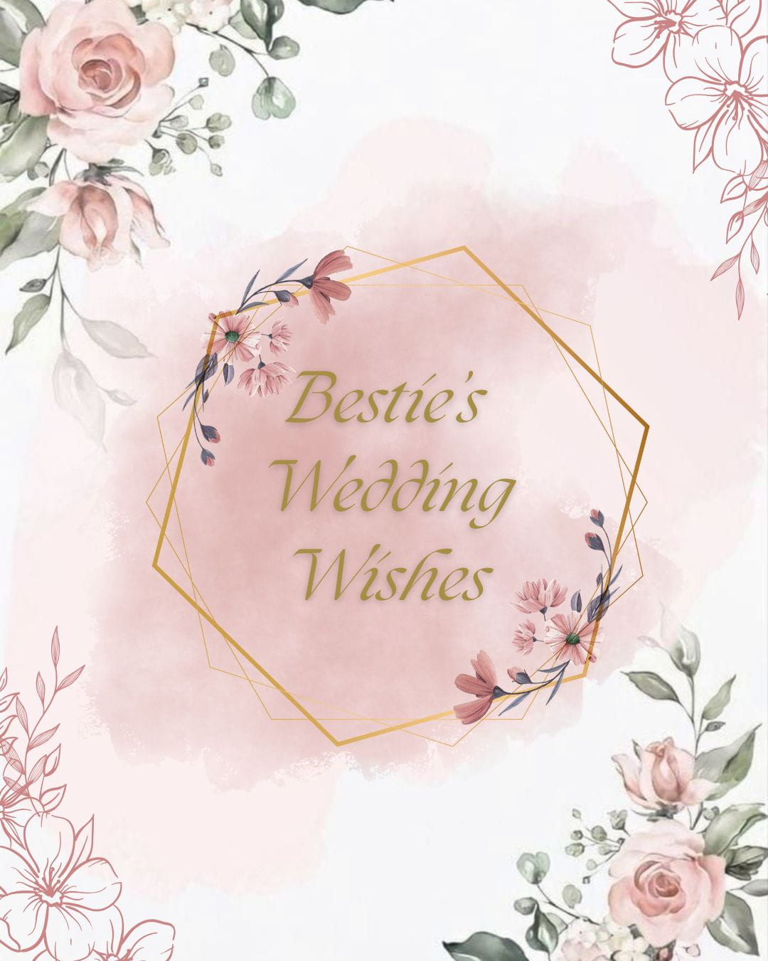 bestie wedding wishes