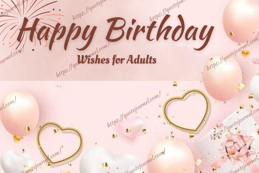 Birthday Wishes for Adults