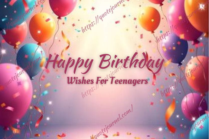birthday wishes for teenagers
