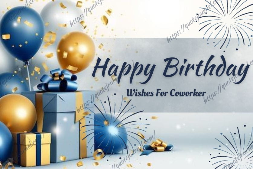 Birthday Wishes for Coworkers