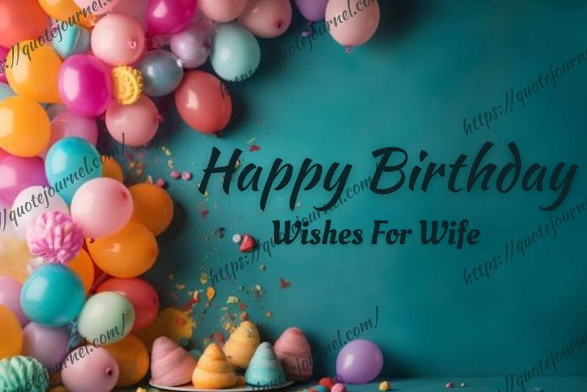 birthday wishes for wife