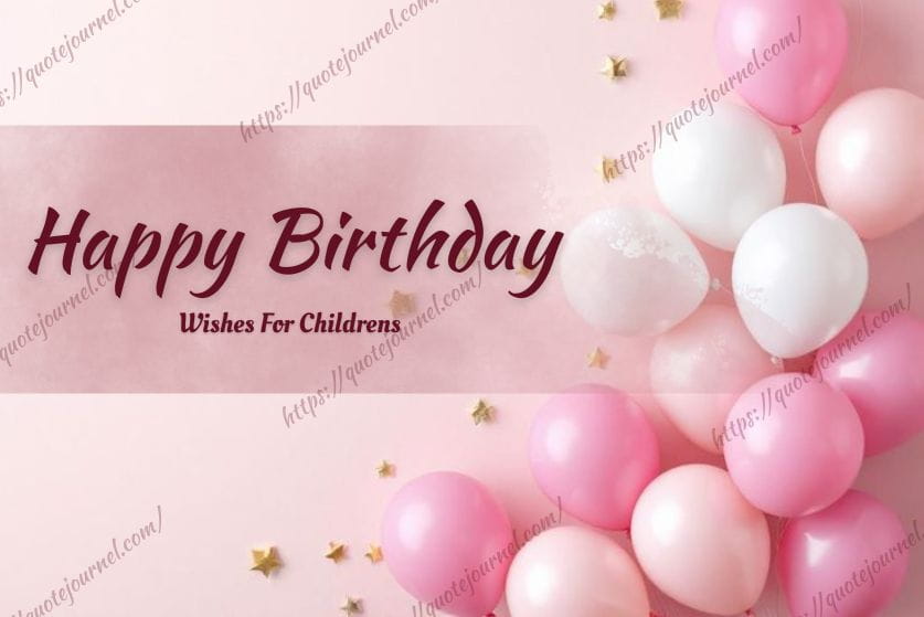 Birthday Wishes for Children