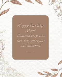 Happy Birthday Mother wishes