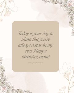 best Happy Birthday Mother wishes