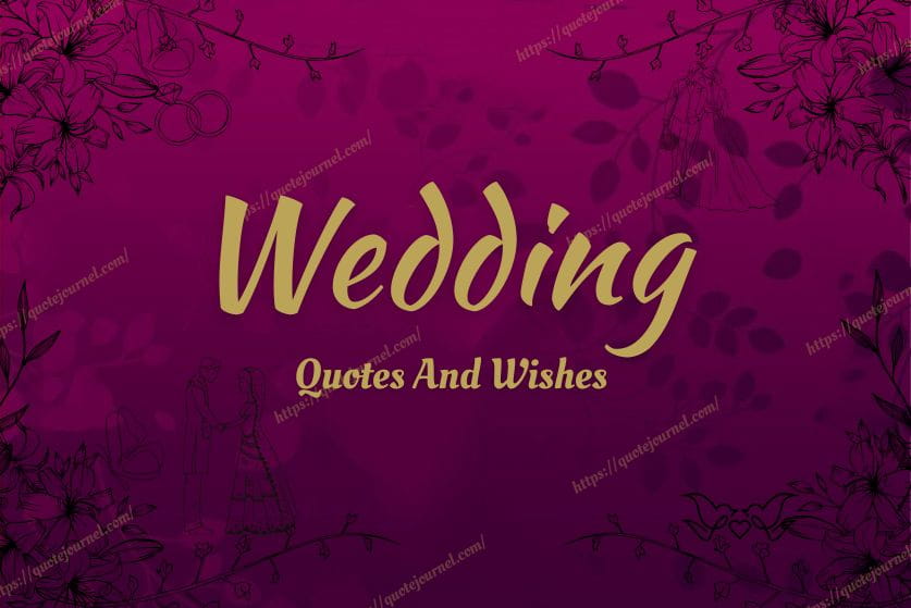 wedding wishes and quotes