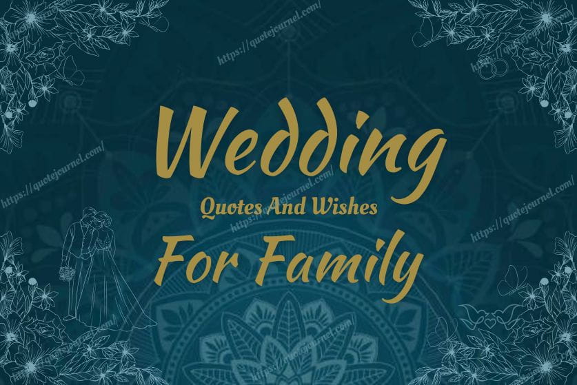 wedding wishes and quotes for family
