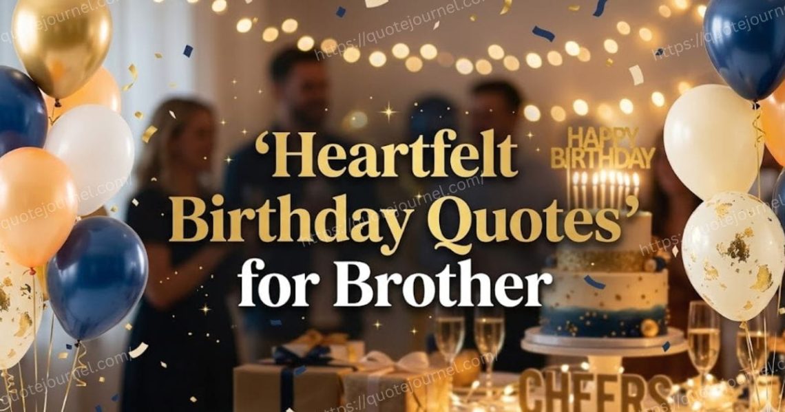 Birthday Quotes for Brother