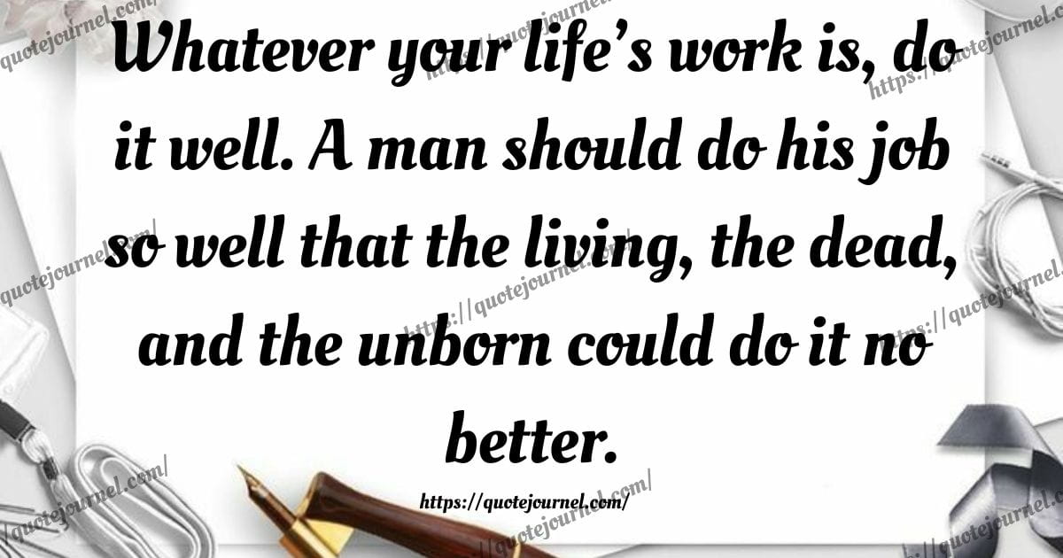 Motivational Work Quotes