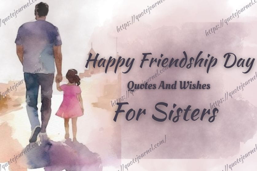 friendship day quotes for sisters