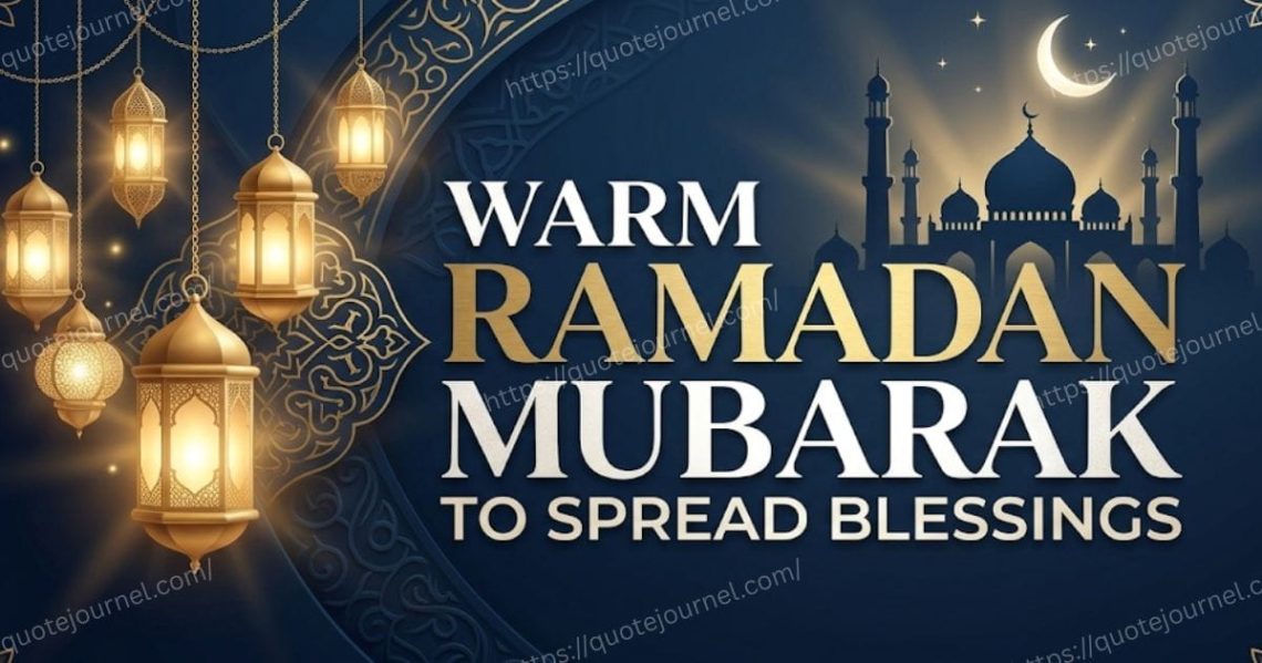 Ramadan Mubarak Wishes