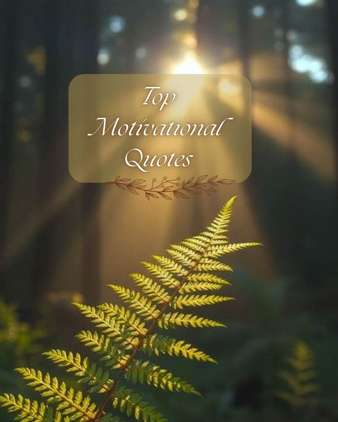 MOTIVATIONAL QUOTES