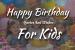 Birthday Wishes for Kids