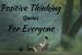 Positive thinking quotes