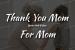 Thank You Mom Quotes