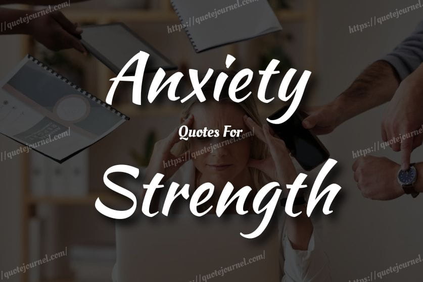 Anxiety Quotes