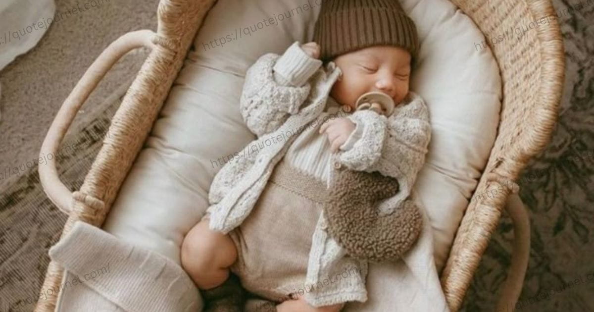 Cute New Baby Wishes Quotes for Baby Boy or Baby Girl