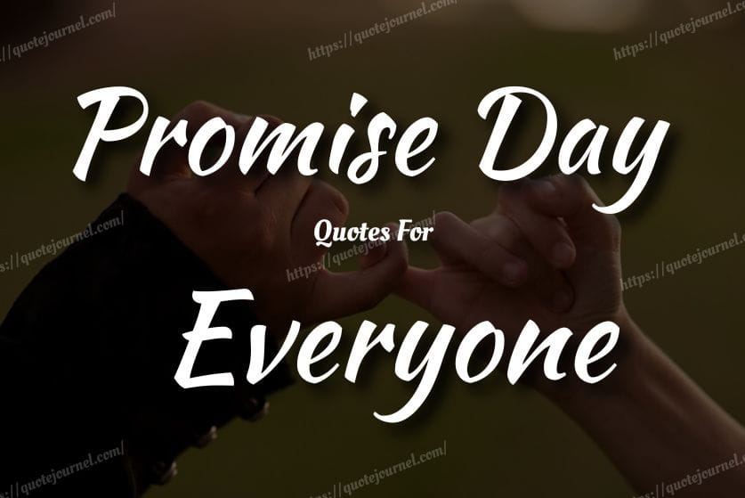 Promise Day Quotes