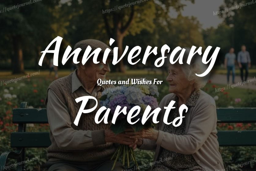 Anniversary Quotes for Parents