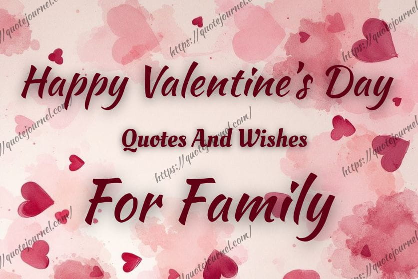 Valentines Day Quotes for Family