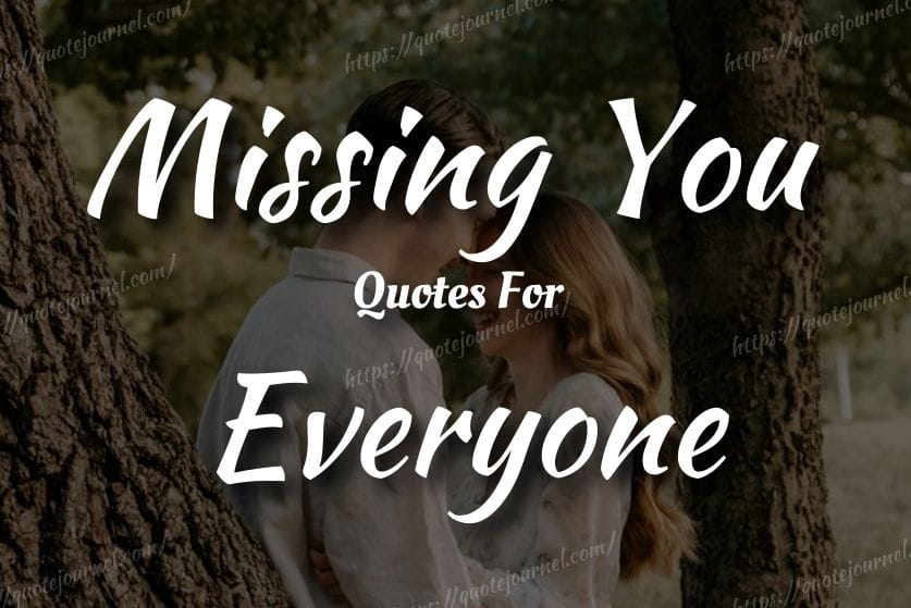 Missing You Quotes