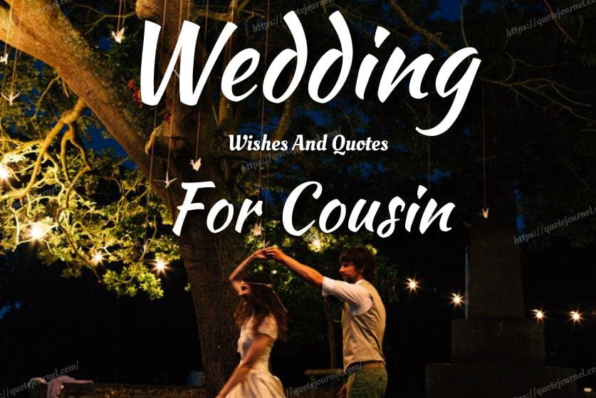 Wedding Quotes for Cousin