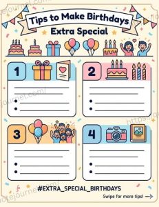Tips to Make Birthdays Extra Special