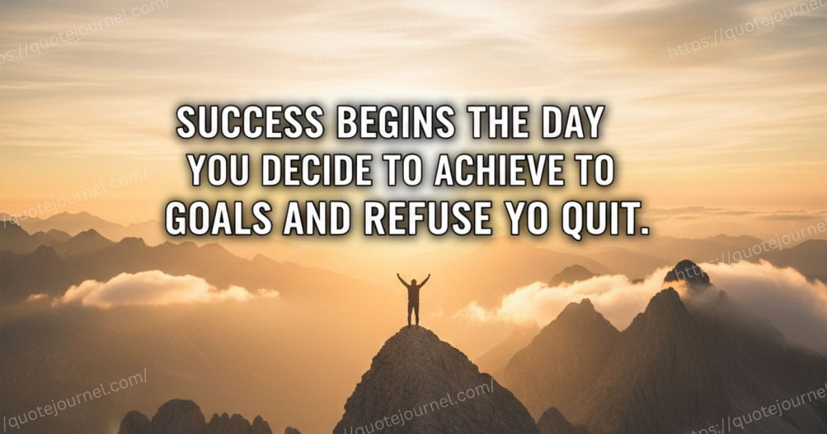 Achieve My Goals Quotes, Building Personal Commitment