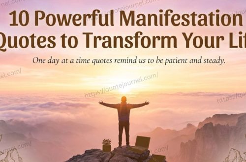 Manifestation quotes