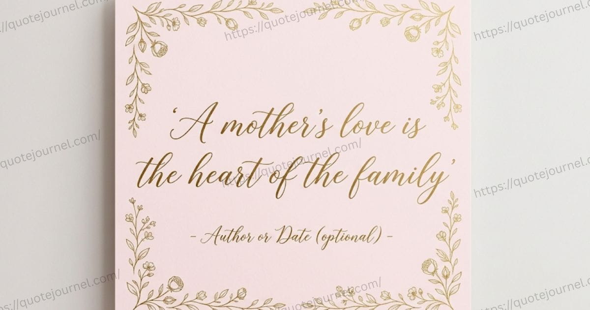 Inspirational Quotes for Mother