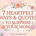 Surprise your Mom