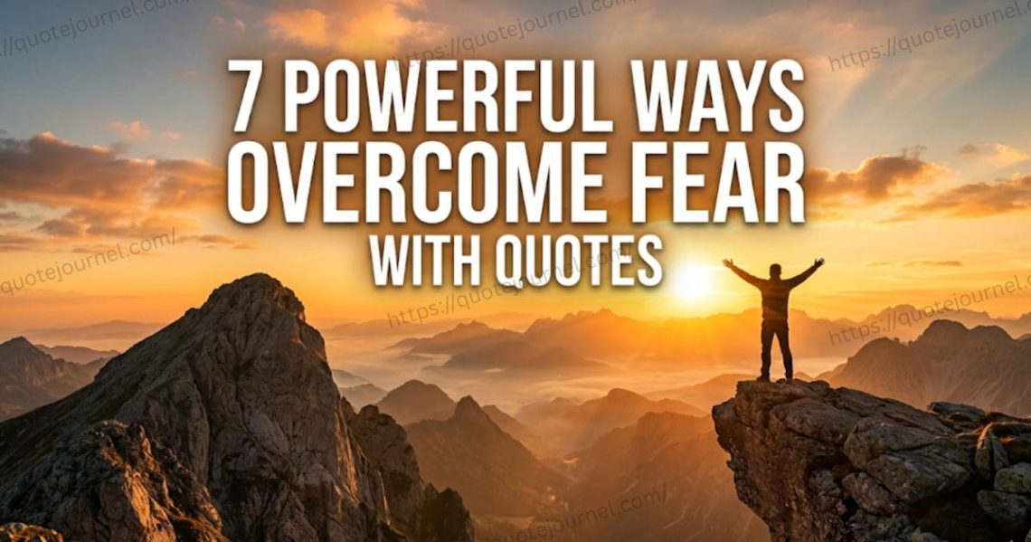 Quotes about fear
