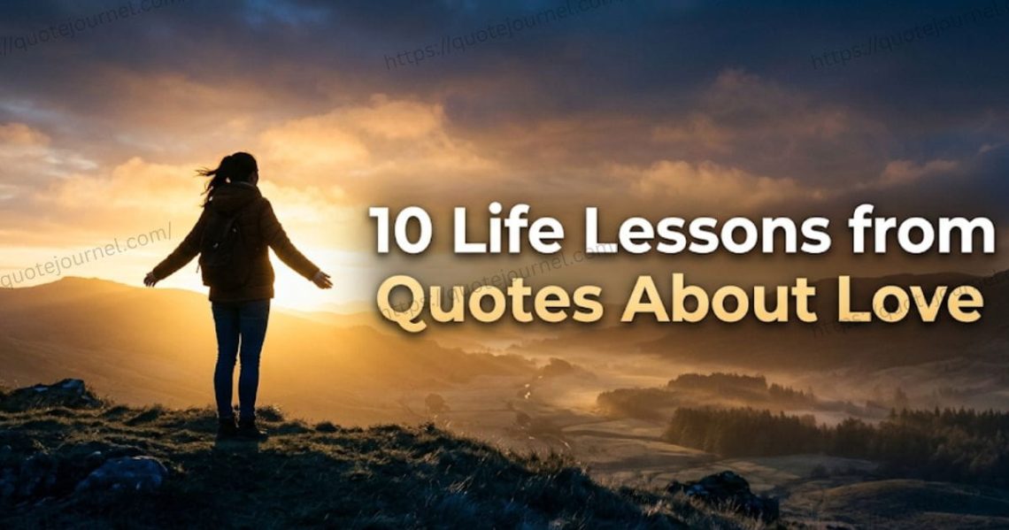 Quotes about love