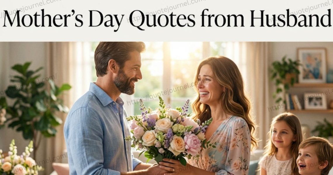Mother's Day quotes from husband