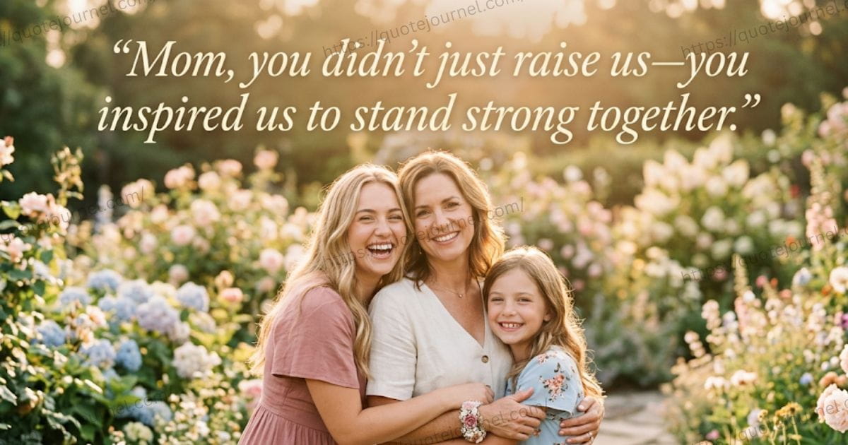 Short & Powerful Quotes for Mother's Day Quotes from Sister