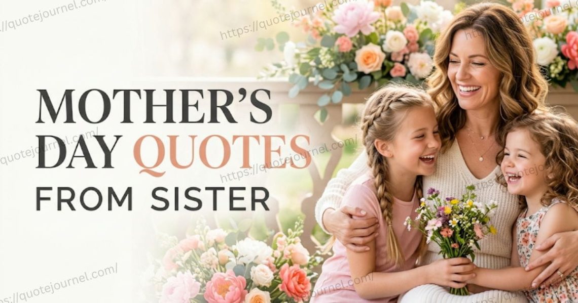 Mother's Day quotes from sister