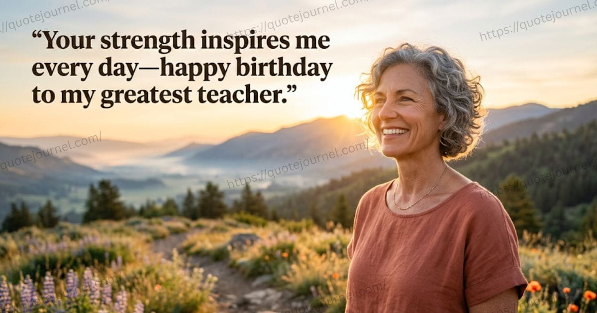 Short & Powerful Birthday Quotes for Mother