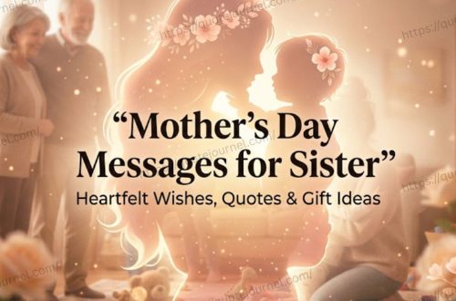 mother’s day messages for sister
