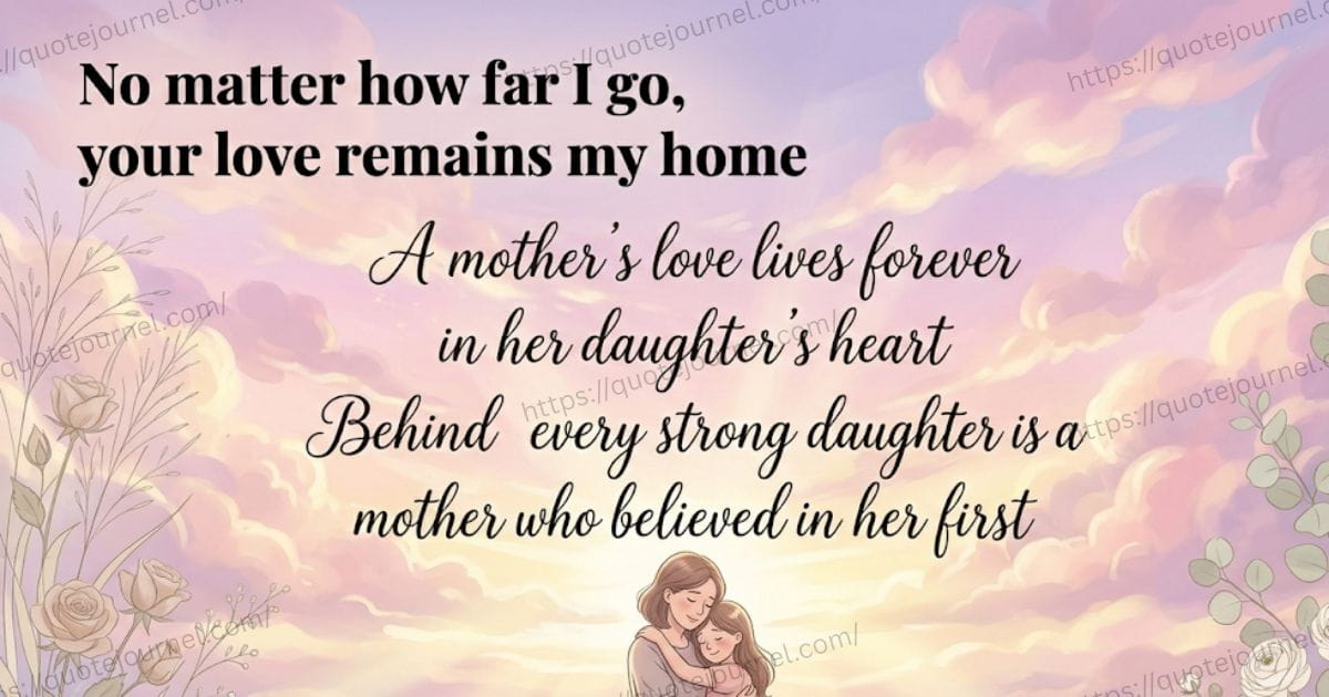 Short & Powerful Quotes for Mother’s Day Quotes for Daughters