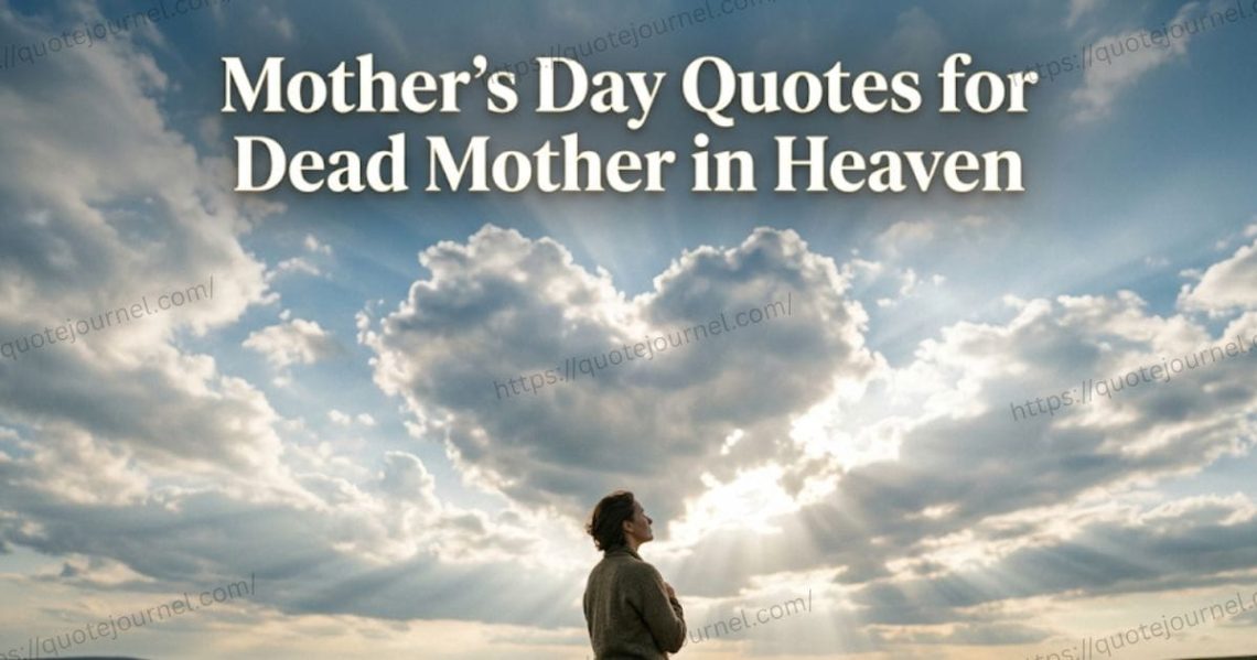 Mother's Day quotes for dead mother