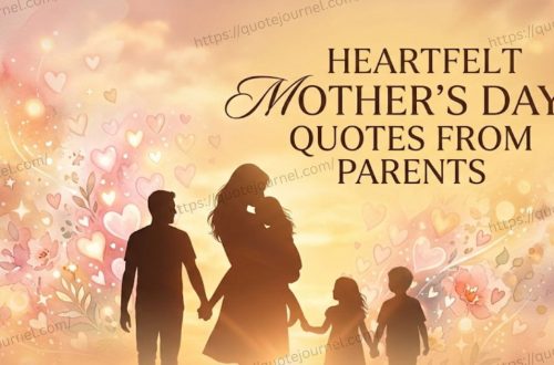 Mother's Day Quotes from Parents