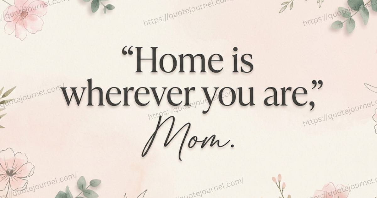 Inspirational Quotes for Mother's Day Quotes from Sons