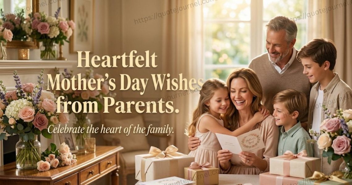 Mother's Day wishes from parents