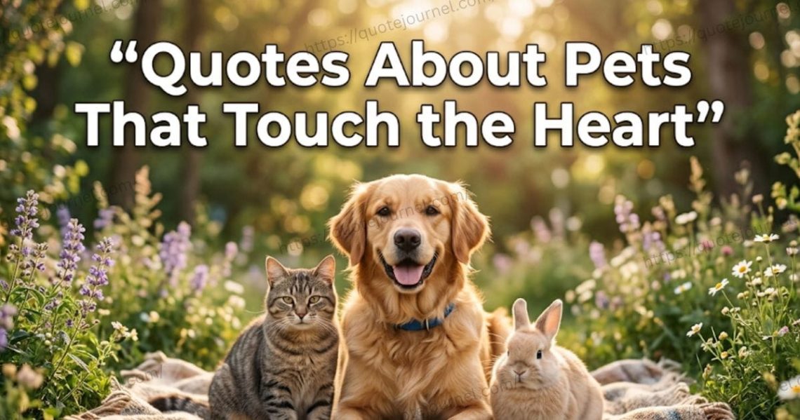 Quotes about pets