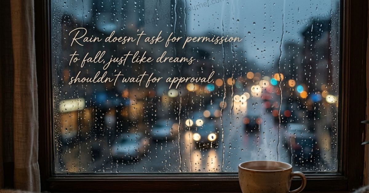 Short & Powerful Quotes about Rain