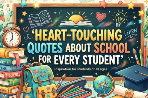 Quotes About School