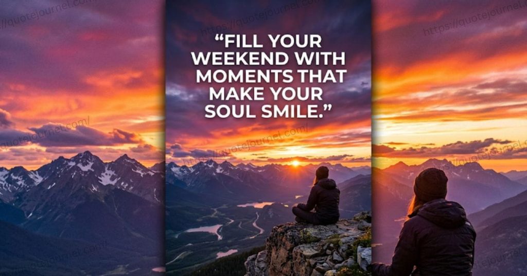 70+ Best Quotes about the Weekend to Refresh Your Soul