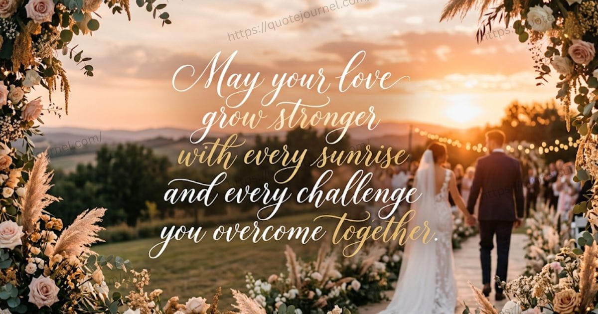 Short & Powerful Quotes for Wedding Wishes for Friends