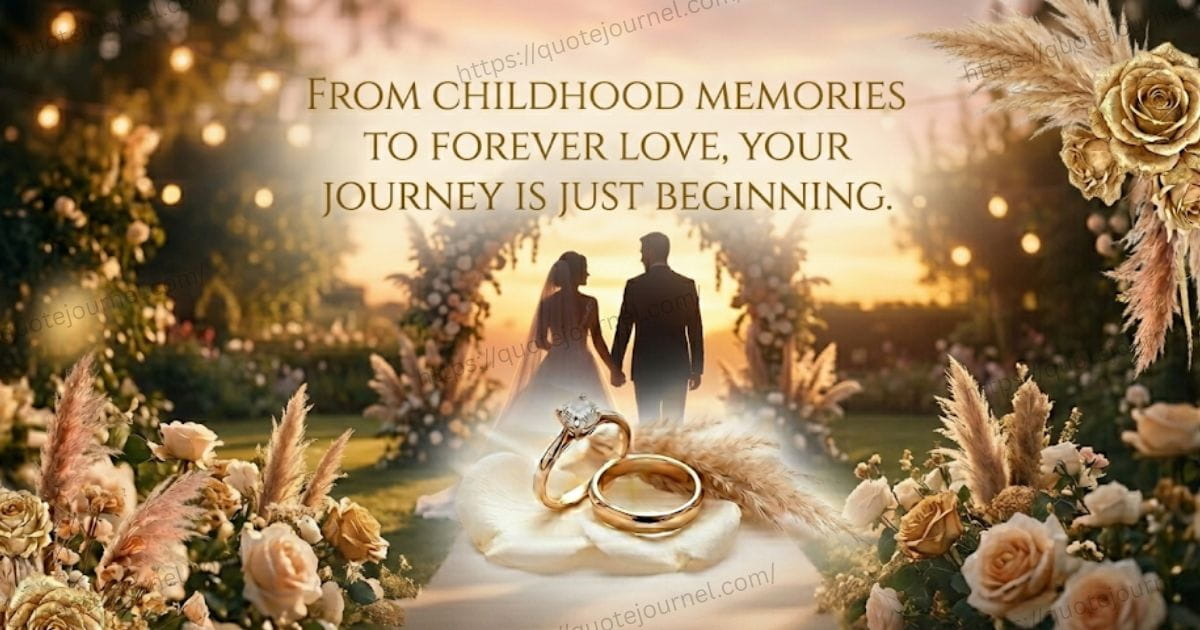 Deep & Meaningful Quotes for Wedding Wishes for Siblings