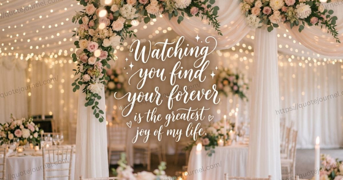 Short & Powerful Quotes for Wedding Wishes from Best friend