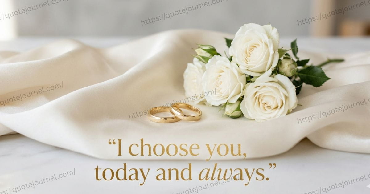 Deep & Meaningful Quotes for Wedding Wishes from Fiancé